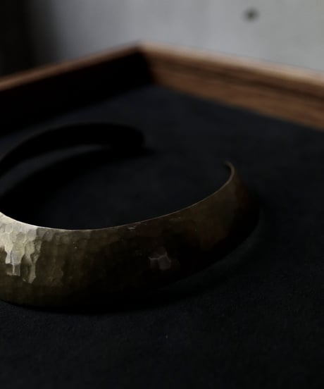 Euro select ユーロセレクト / FRANCE VINTAGE BRASS CHOKER / eu-23100