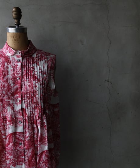 MARIA TURRIマリア・トゥッリ / TOILE DE JOUY SHIRTノースリーブ / MA-26009(49103)