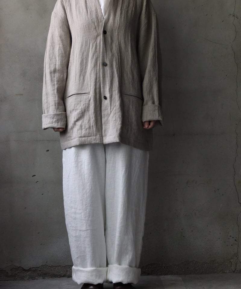 klauseクロイゼ / H.O.R Jacket Belarus linen(平織/中厚手)