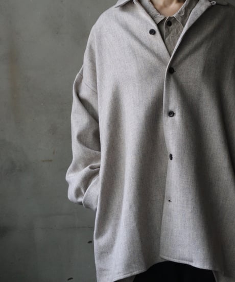 cavane キャヴァネ / Over-Shirt JKジャケット / ca-24207A