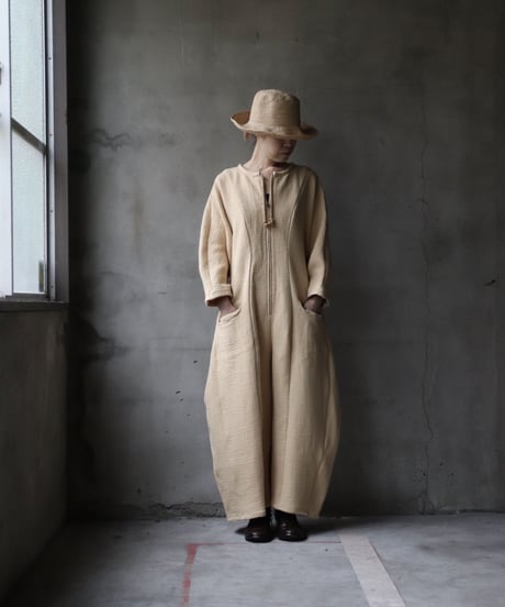 NATIVE VILLAGE/ layer gauzeオールインワン  / na-21003