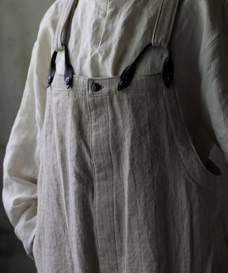 klauseクロイゼ / Overalls C/L Stripeオーバーオール/ kla-25006