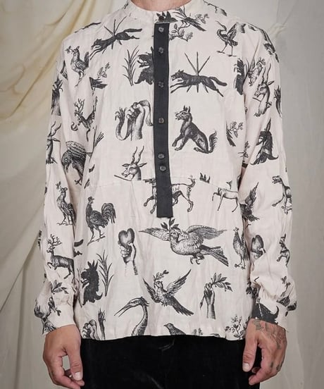 ALEKSANDR MANAMISアレクサンダーマナミ/ NOIR NOIR CLASSIC SHIRTシャツ / am-26009