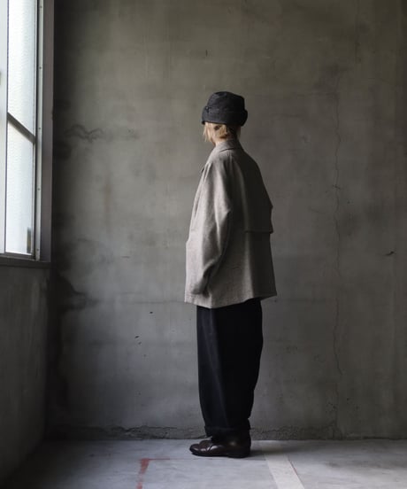 Dulcamara ドゥルカマラ / MixフラノトレンチショートCT UNISEX / dl-22042(D222-C240)