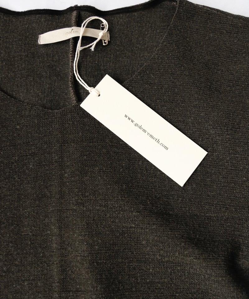golem ゴレム / ウールロングスリーブWool Long sleeve / go-170