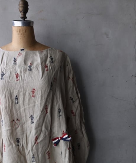 ALEKSANDR MANAMISアレクサンダーマナミ/ NO CIVILIZATION WIDE DRESSワンピース / am-26008