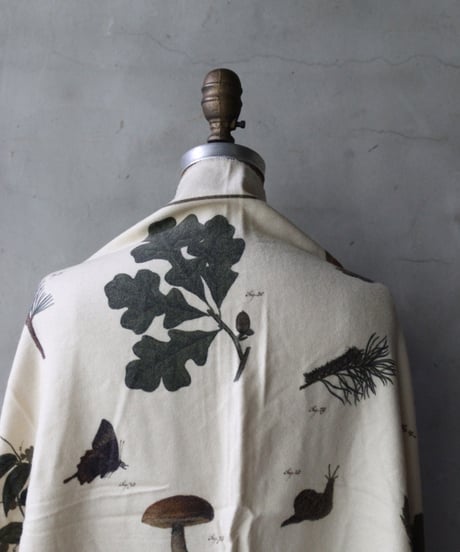 ALEKSANDR MANAMISアレクサンダーマナミ/ AUTOMN VERT SCARF - AUTOMN VERTショール/ am-25024