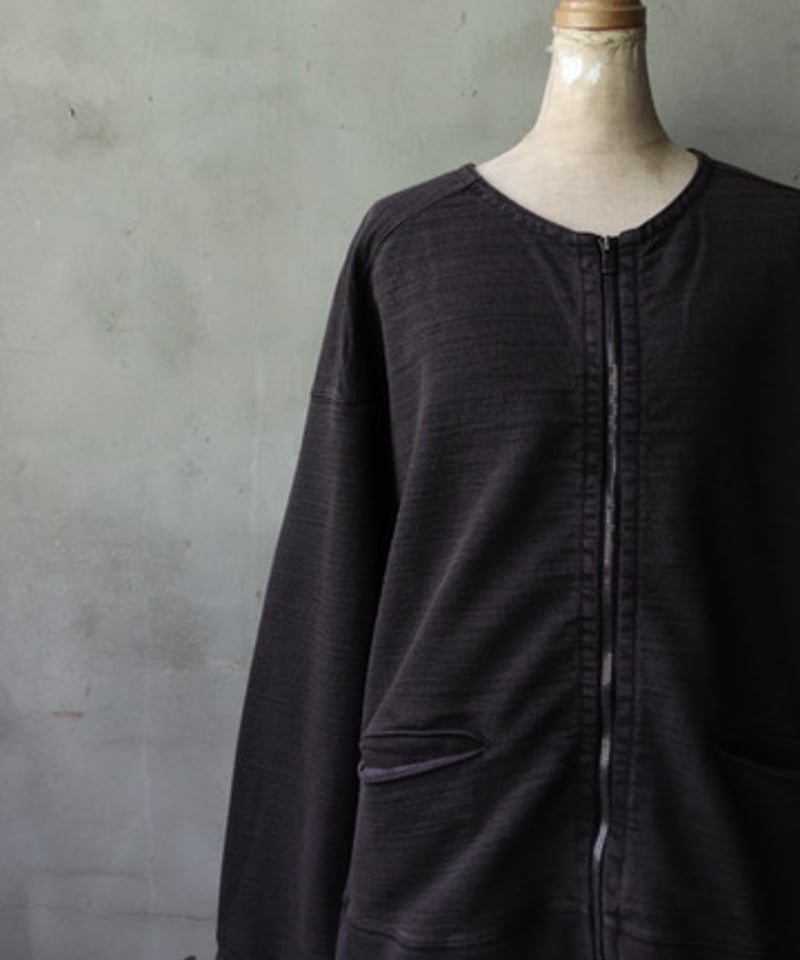 KLASICA クラシカ / Anatomical Cut Zip Cardigan 