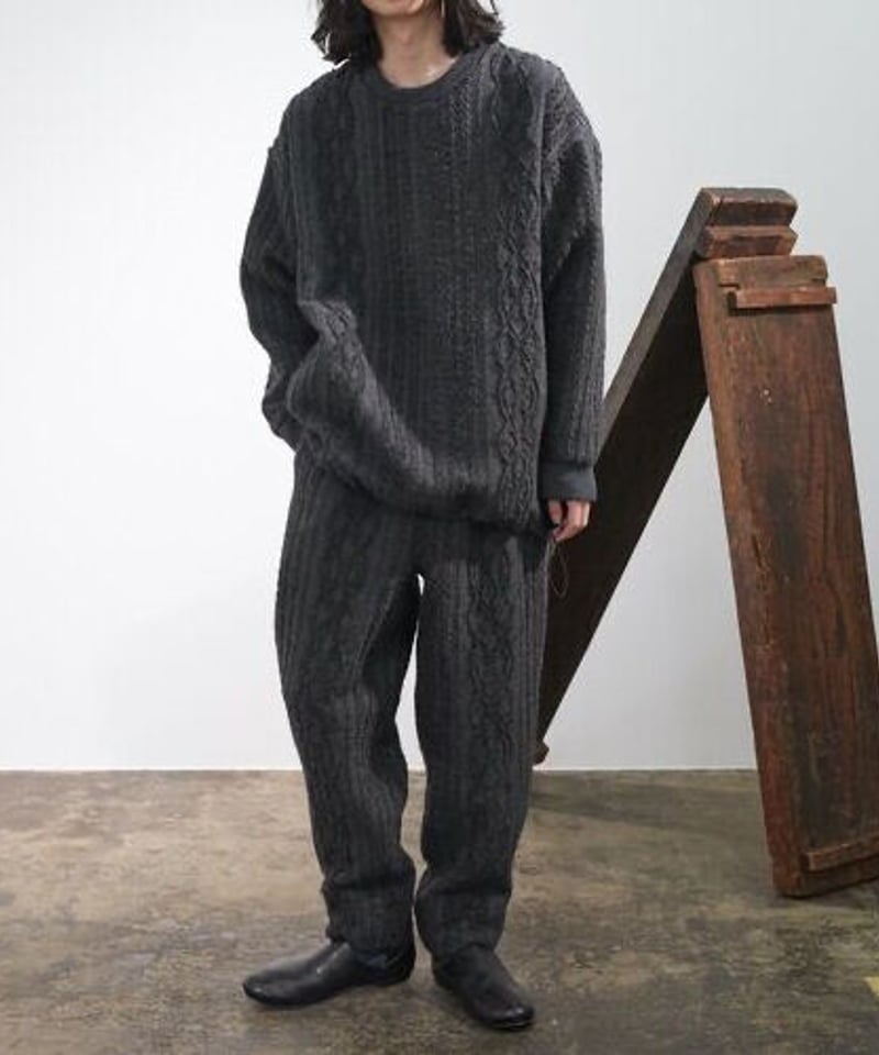 Dulcamara ドゥルカマラ /アランクロスPO UNISEXニット / dl-21045