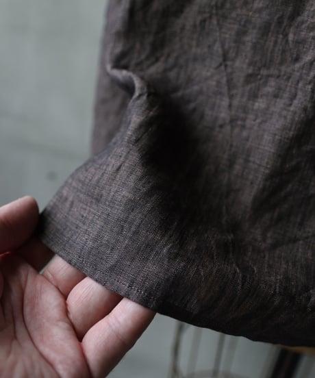 klauseクロイゼ / Herdmans Irish Linen C.S.Boat Neck Shirt / kla-25030