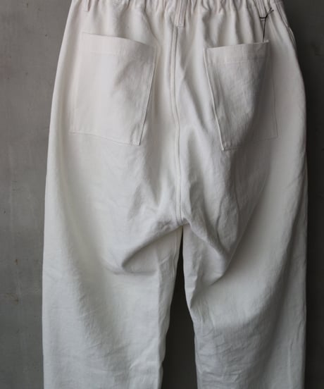 klauseクロイゼ / カツラギCotton & Linen Loose Fitting Tapered Wide 2 / kla-26030
