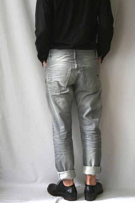 Maurizio Massimino ダメージデニム 48 FEELCYCLE Maurizio Massimino ダメージデニムパンツ（FEELCYCLE）