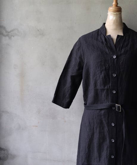 BIEK VERSTAPPEN /DRESS WITH BELTワンピース/ Bie-25016(DR01-F)