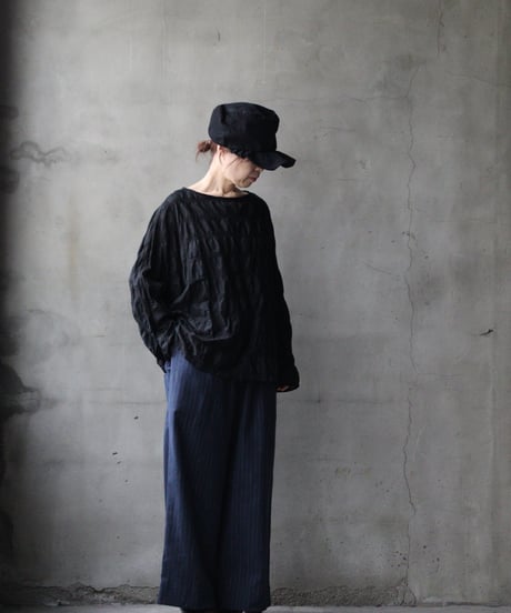 cavane キャヴァネ / St-Wide TrousersⅡ Cotton&Linenパンツ/ ca-26047