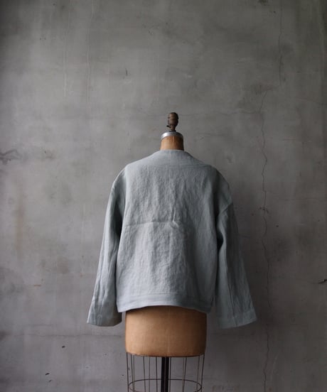 der antagonist デ アンタゴニスト / Varsity Jacket linen100ジャケット/ J63HBLCE25/26