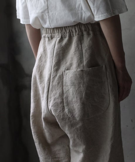 der antagonist デ アンタゴニスト / Trousers Linen100パンツ/ P20BLEC25