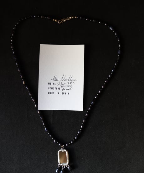 Atelier Inscrire アトリエ インスクリール / COSTUME JEWELLERY ALAS NECKLACEネックレス / At-25008