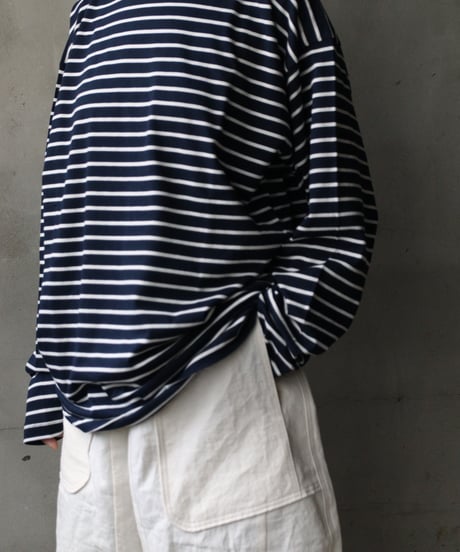 Euro select ユーロセレクト/ Lucarda Genova BorderL/S/ eu-26006
