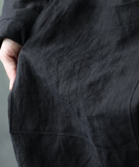klauseクロイゼ / 天日干しGown Long Linen / kla-26018