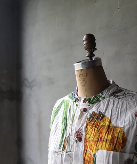 ALEKSANDR MANAMISアレクサンダーマナミ/ GILBERTS GRAND FLEUR SHIRT - GRAND FLEURシャツ / am-24014
