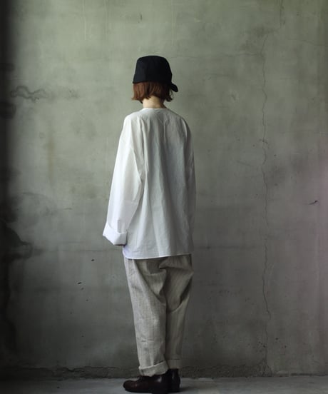 klauseクロイゼ / Typewriter cotton C.S.P.O Shirt / kla-25028
