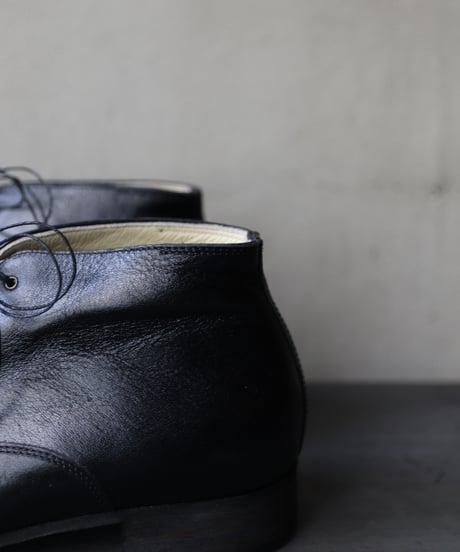 TATAROU with cavane limited shoes / Balmoral Ankle Shoes Horse leather靴 /  Tat-26002