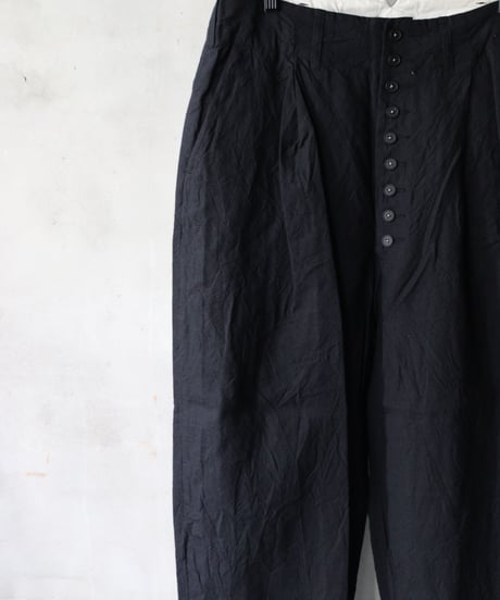 KLASICA クラシカ / Back Seem Tapered Trousers "VICTOR" WHパンツ/ kl-25011