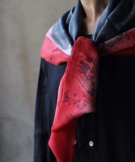 SILVANA MANETTI シルヴァナ マネッティ / Scarf " IRIS "スカーフ / ca-25003