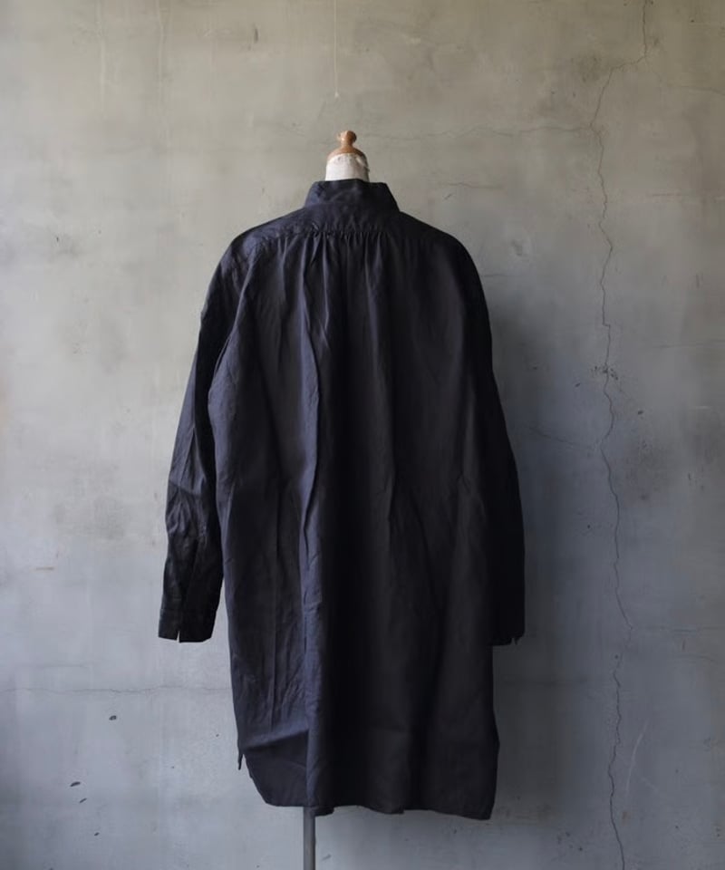 ★美品★KLASICA 長袖シャツ クラシカ KLASICA Plain looks unbalance shirts （Black