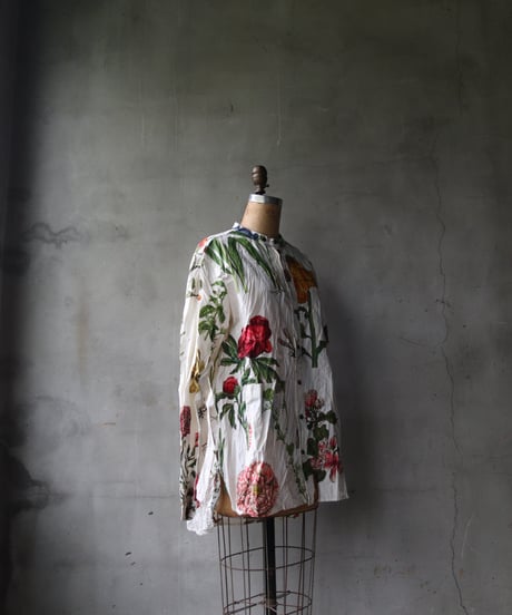 ALEKSANDR MANAMISアレクサンダーマナミ/ GILBERTS GRAND FLEUR SHIRT - GRAND FLEURシャツ / am-24014