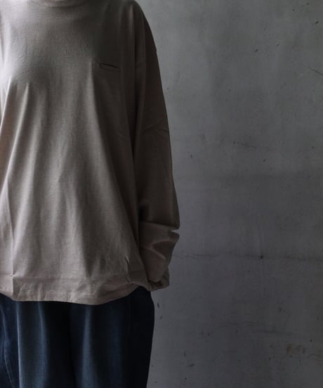 Dulcamara ドゥルカマラ / バルーンロンT UNISEX / dl-25021(D225-T1217)