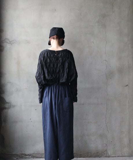 cavane キャヴァネ / St-Wide TrousersⅡ Cotton&Linenパンツ/ ca-26047