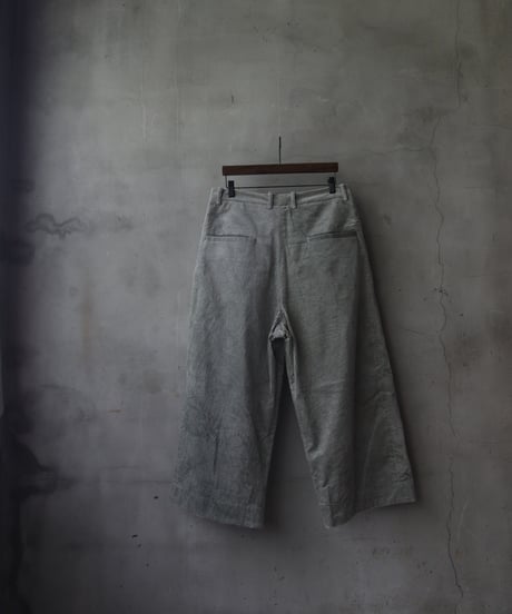 BIEK VERSTAPPEN / MALE PLEATED TROUSERSパンツ / Bie-24017(TR2-M)