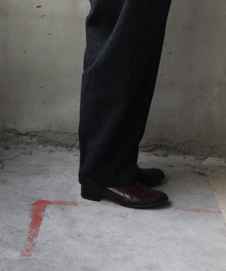 cavane キャヴァネ / Over-pants with suspender wool100パンツ / ca-25159