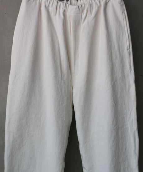 klauseクロイゼ / カツラギCotton & Linen Loose Fitting Tapered Wide 2 / kla-26030