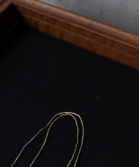 Antonia Rossi (Antomoon)/ Embroidered Heart Necklaceネックレス / An-25008