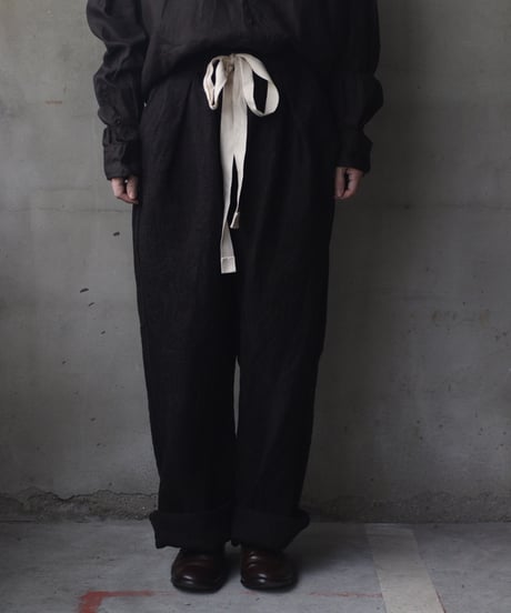 KLASICA クラシカ / Bias Tuck Strings TRS "SOUK"-JQパンツ / kl-25006