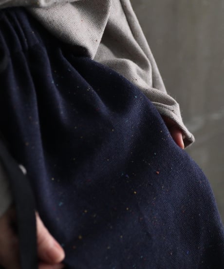 cavane キャヴァネ / Wool-blend Wide easy-pantsパンツ/ca-24195