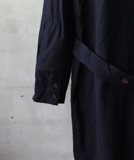 ALEKSANDR MANAMISアレクサンダーマナミ/ HECTOR WOOL COAT - BLACKコート/ am-25018