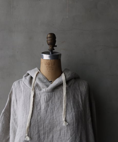 klauseクロイゼ / Hoodie Belarus Linen綾織/中厚手/ kla-26017