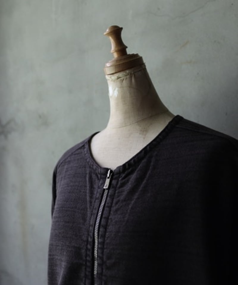 KLASICA クラシカ / Anatomical Cut Zip Cardigan 