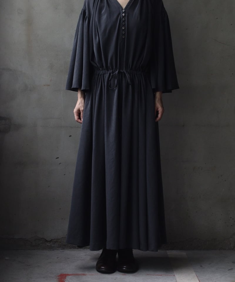 cavane キャヴァネ / TL V-Draw String dressワンピース/ ca-