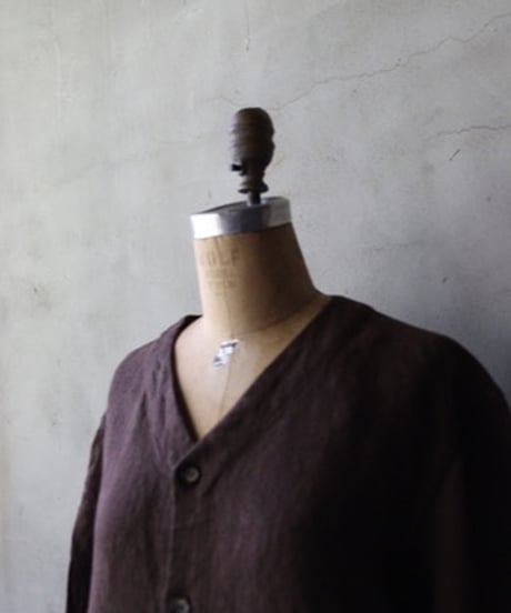 BIEK VERSTAPPEN ビーク フェルスタッペン / FITTED SHIRT V-NECKジャケット / Bie-25025(TO14-M)
