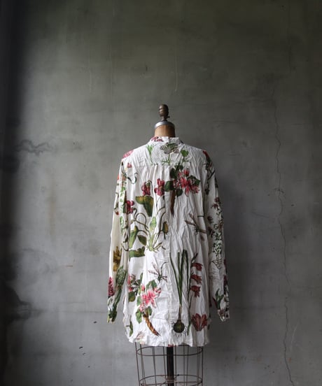 ALEKSANDR MANAMISアレクサンダーマナミ/ GILBERTS GRAND FLEUR SHIRT - GRAND FLEURシャツ / am-24014