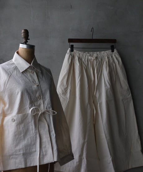 der antagonist デ アンタゴニスト / Shirt-Jacket Organic-Cotton100ジャケット/ S21BWNA25/26
