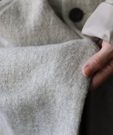 cavane キャヴァネ / Traditional Wool100 Herring-Bone Over Coatコート / ca-25158