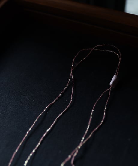 Antonia Rossi (Antomoon)/ Embroidered Heart Necklaceネックレス / An-25051
