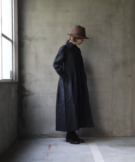 der antagonist デ アンタゴニスト / linen dressワンピース / D2BLSC24/25