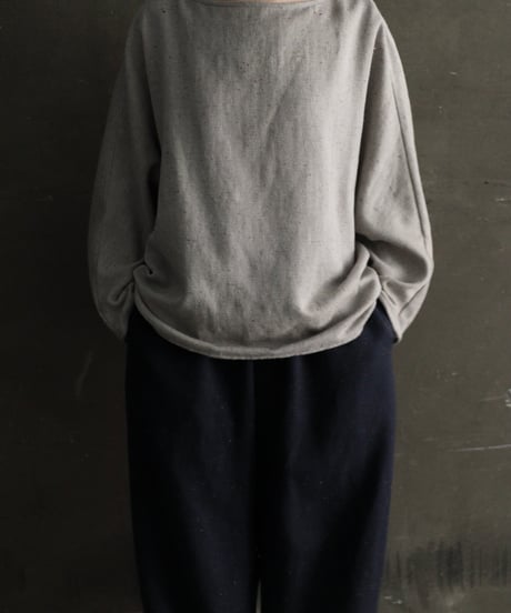 cavane キャヴァネ / Wool-blend long-sleeveチュニック / ca-24194