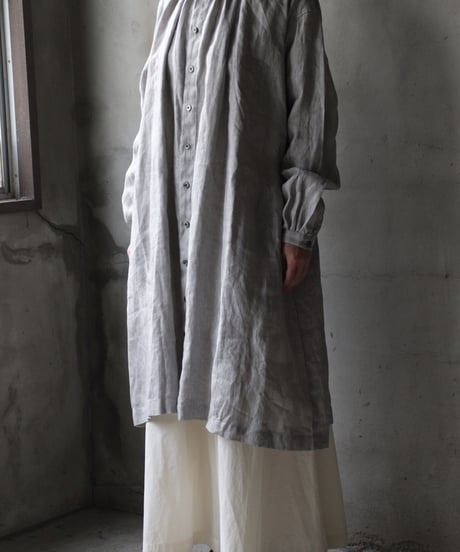 cavane キャヴァネ /  Over shirt linenオーバーシャツ / ca-25017